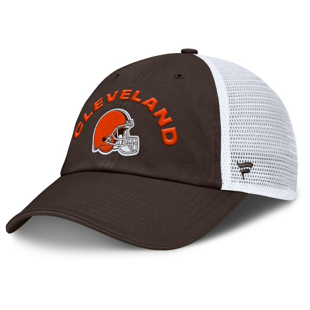 Cleveland Browns Reverse Trucker Adjustable Hat - Brown/White online