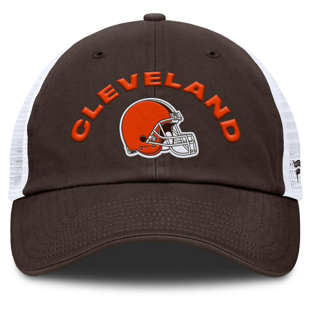 Cleveland Browns Reverse Trucker Adjustable Hat - Brown/White online