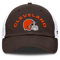 Cleveland Browns Reverse Trucker Adjustable Hat - Brown/White online