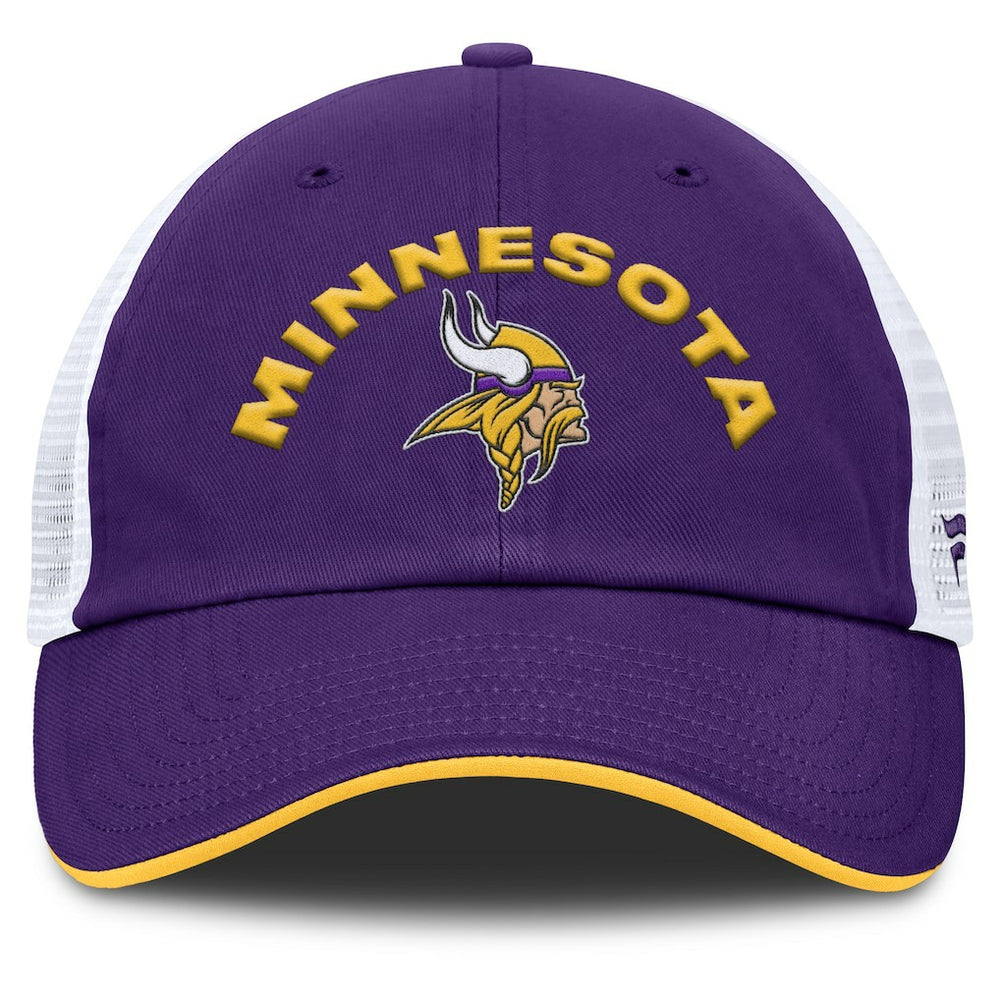 Minnesota Vikings Reverse Trucker Adjustable Hat - Purple/White sale