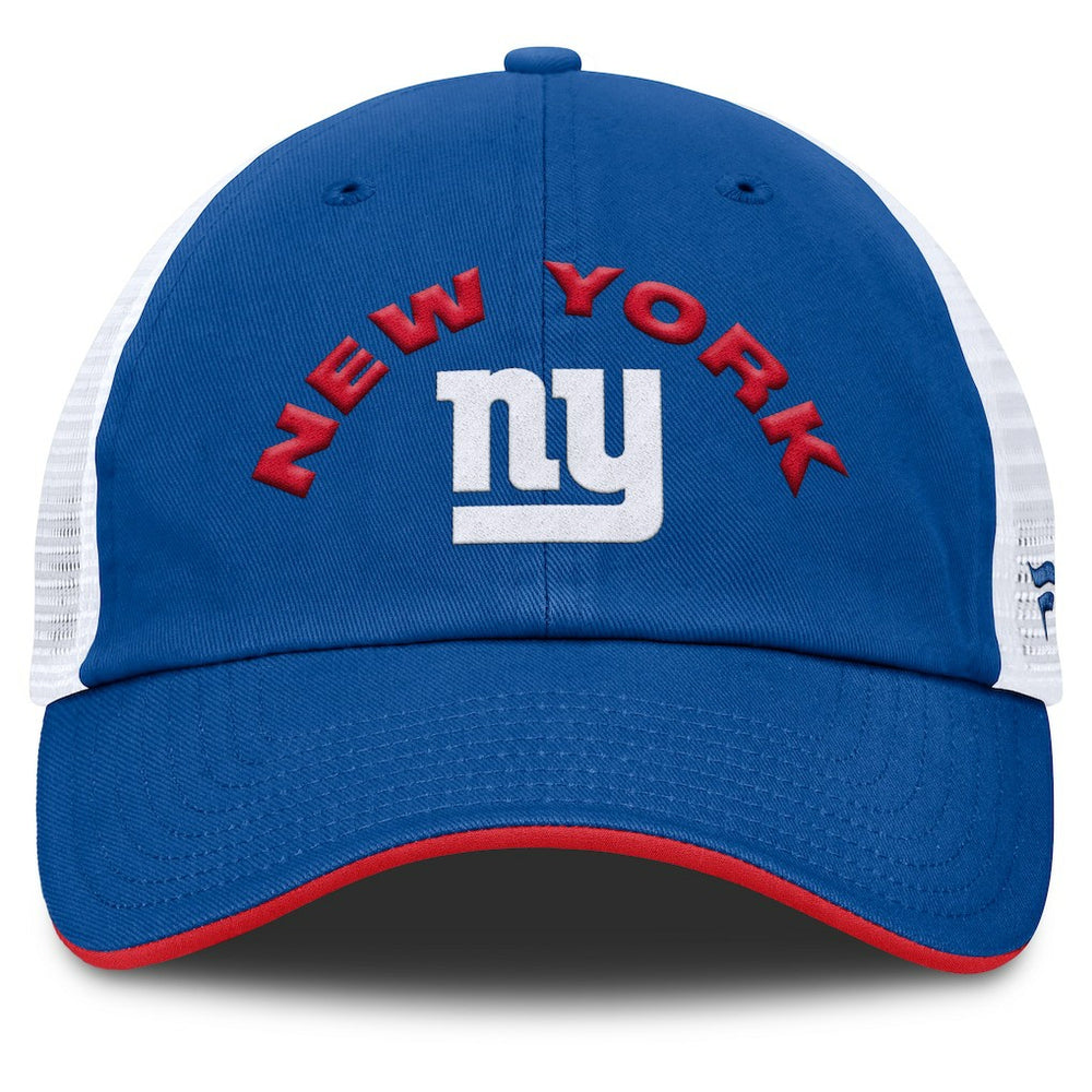 New York Giants Reverse Trucker Adjustable Hat - Royal/White outlet