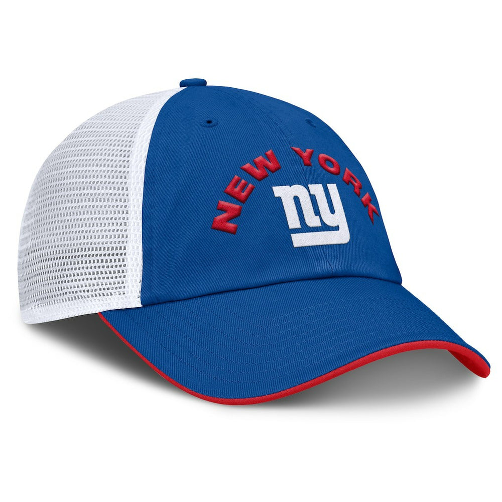 New York Giants Reverse Trucker Adjustable Hat - Royal/White outlet
