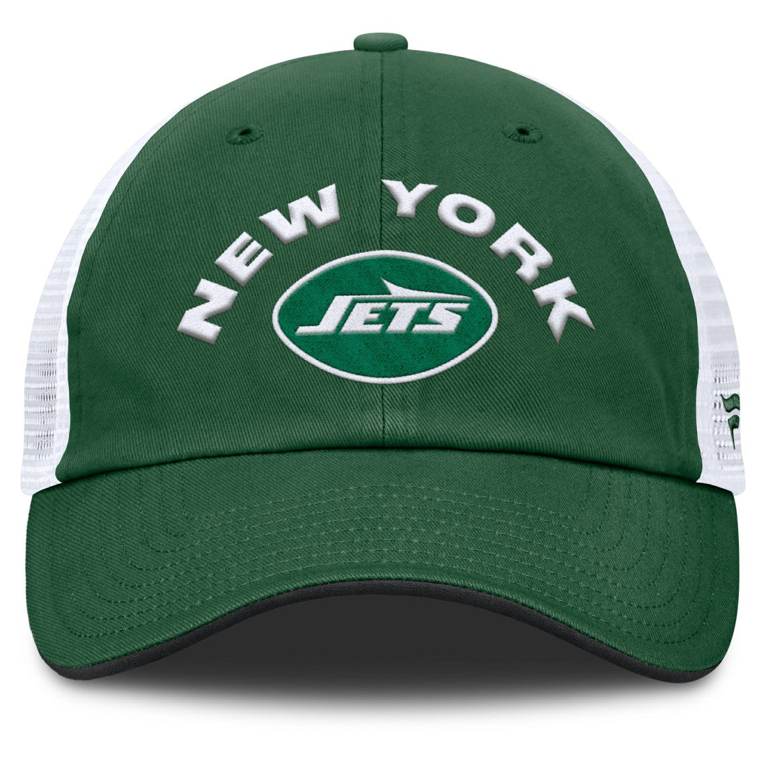 New York Jets Reverse Trucker Adjustable Hat - Green/White outlet
