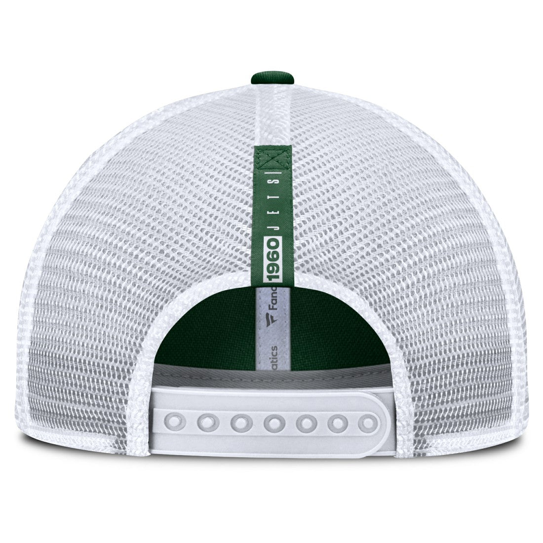 New York Jets Reverse Trucker Adjustable Hat - Green/White outlet