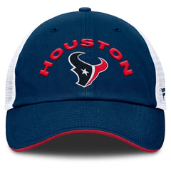 Houston Texans Reverse Trucker Adjustable Hat - Navy/White outlet