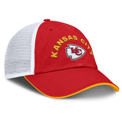 Kansas City Chiefs Reverse Trucker Adjustable Hat - Red/White on sale
