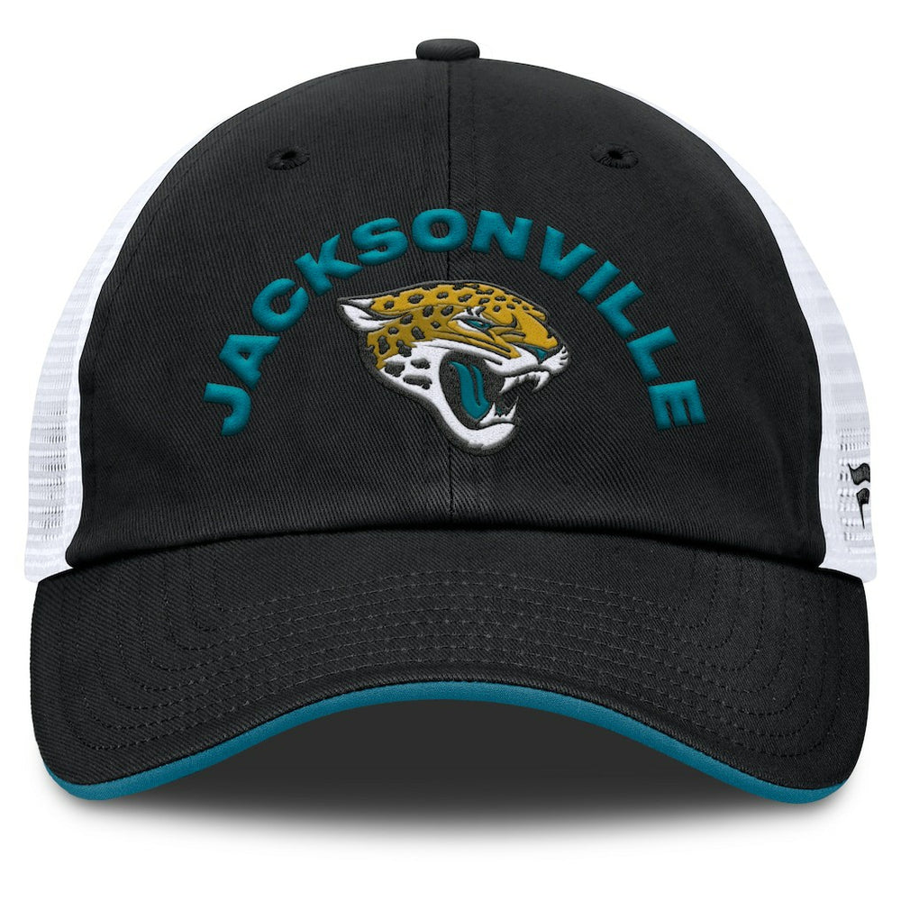 Jacksonville Jaguars Reverse Trucker Adjustable Hat - Black/White for sale