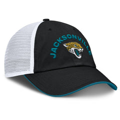 Jacksonville Jaguars Reverse Trucker Adjustable Hat - Black/White for sale