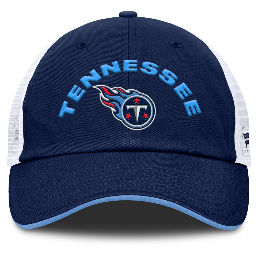 Tennessee Titans Reverse Trucker Adjustable Hat - Navy/White cheap
