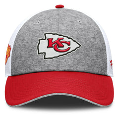 Kansas City Chiefs Option Trucker Adjustable Hat - Gray/Red outlet