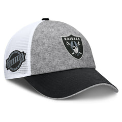 Las Vegas Raiders Option Trucker Adjustable Hat - Gray/Black sale