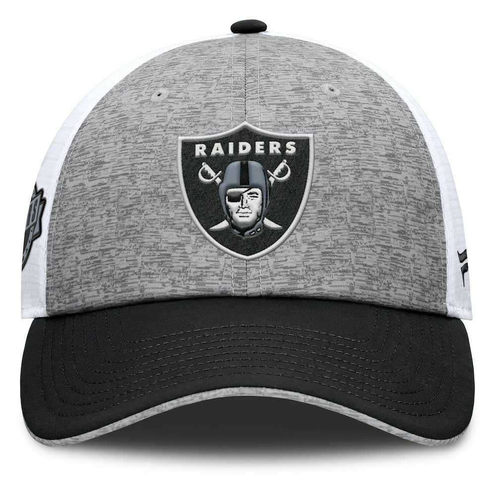 Las Vegas Raiders Option Trucker Adjustable Hat - Gray/Black sale