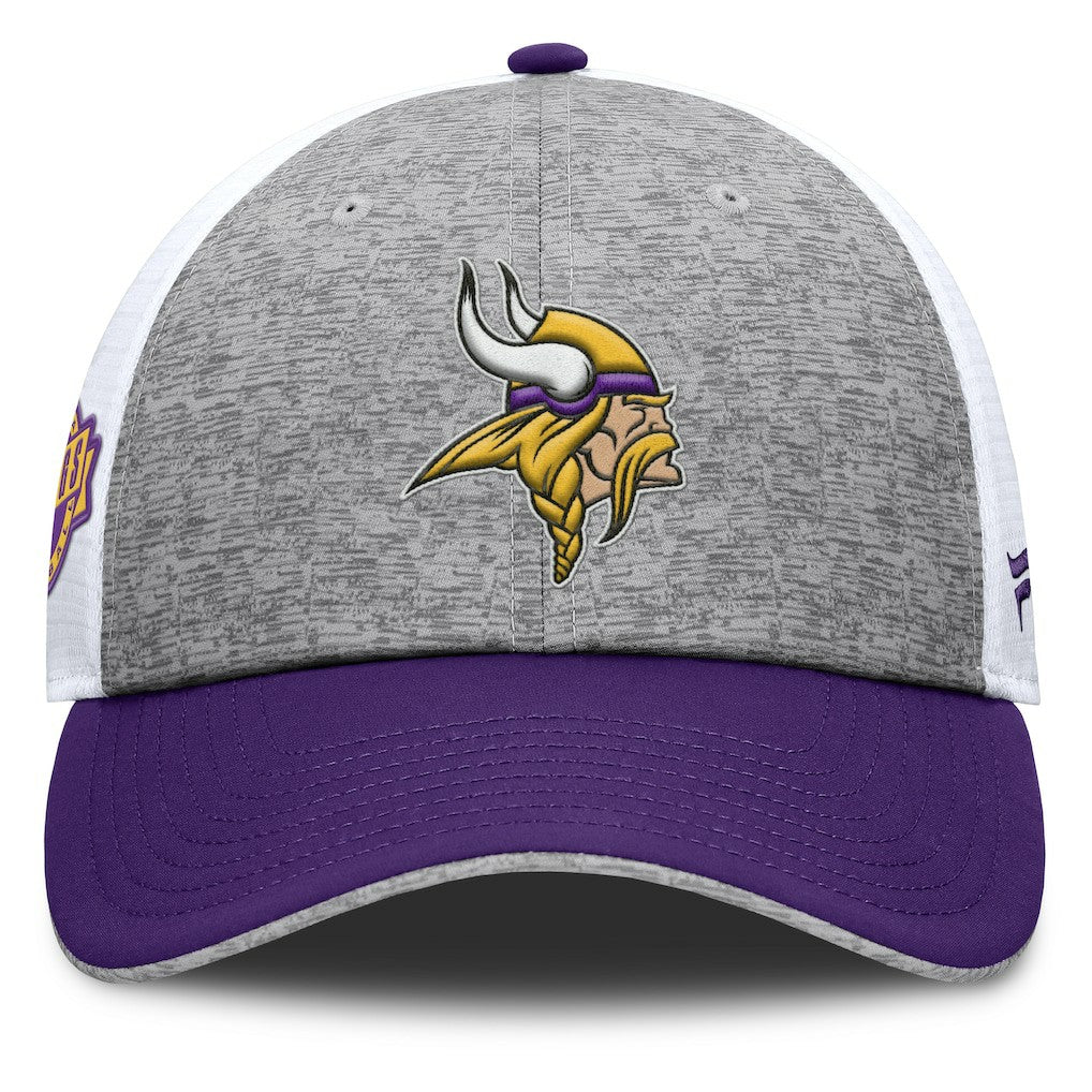 Minnesota Vikings Option Trucker Adjustable Hat - Gray/Purple sale