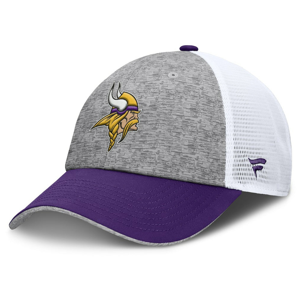 Minnesota Vikings Option Trucker Adjustable Hat - Gray/Purple sale