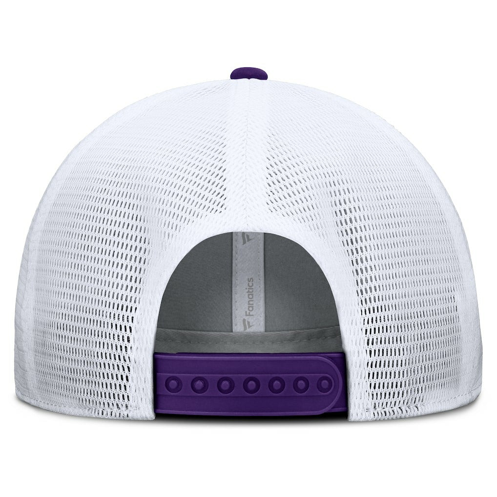 Minnesota Vikings Option Trucker Adjustable Hat - Gray/Purple sale