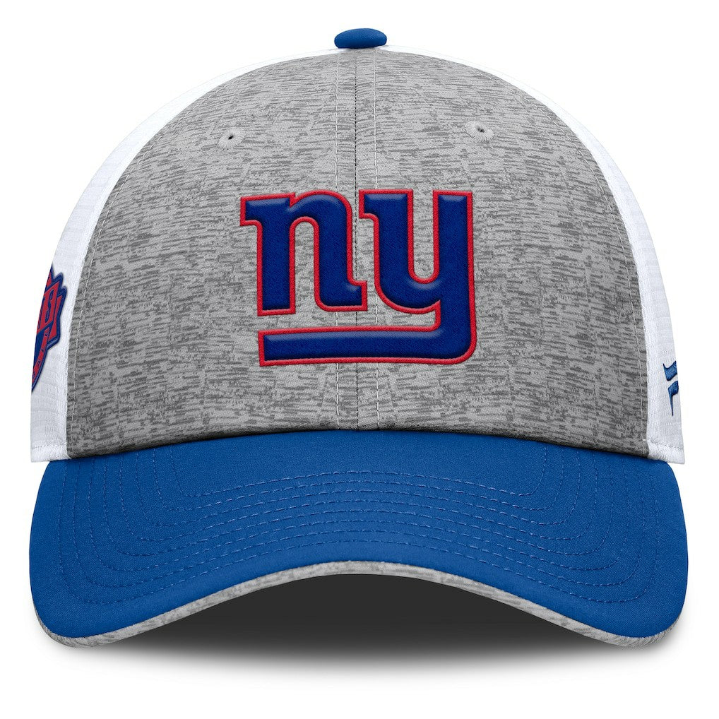 New York Giants Option Trucker Adjustable Hat - Gray/Royal for sale