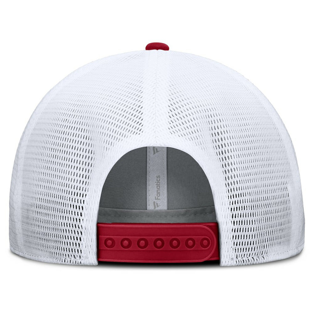 San Francisco 49ers Option Trucker Adjustable Hat - Gray/Scarlet outlet