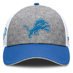 Detroit Lions Option Trucker Adjustable Hat - Gray/Blue on sale
