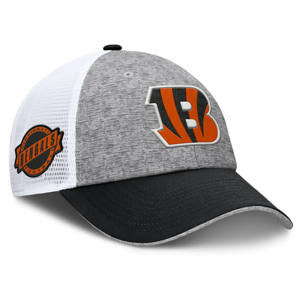Cincinnati Bengals Option Trucker Adjustable Hat - Gray/Black sale