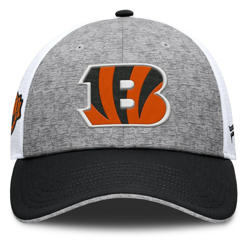 Cincinnati Bengals Option Trucker Adjustable Hat - Gray/Black sale