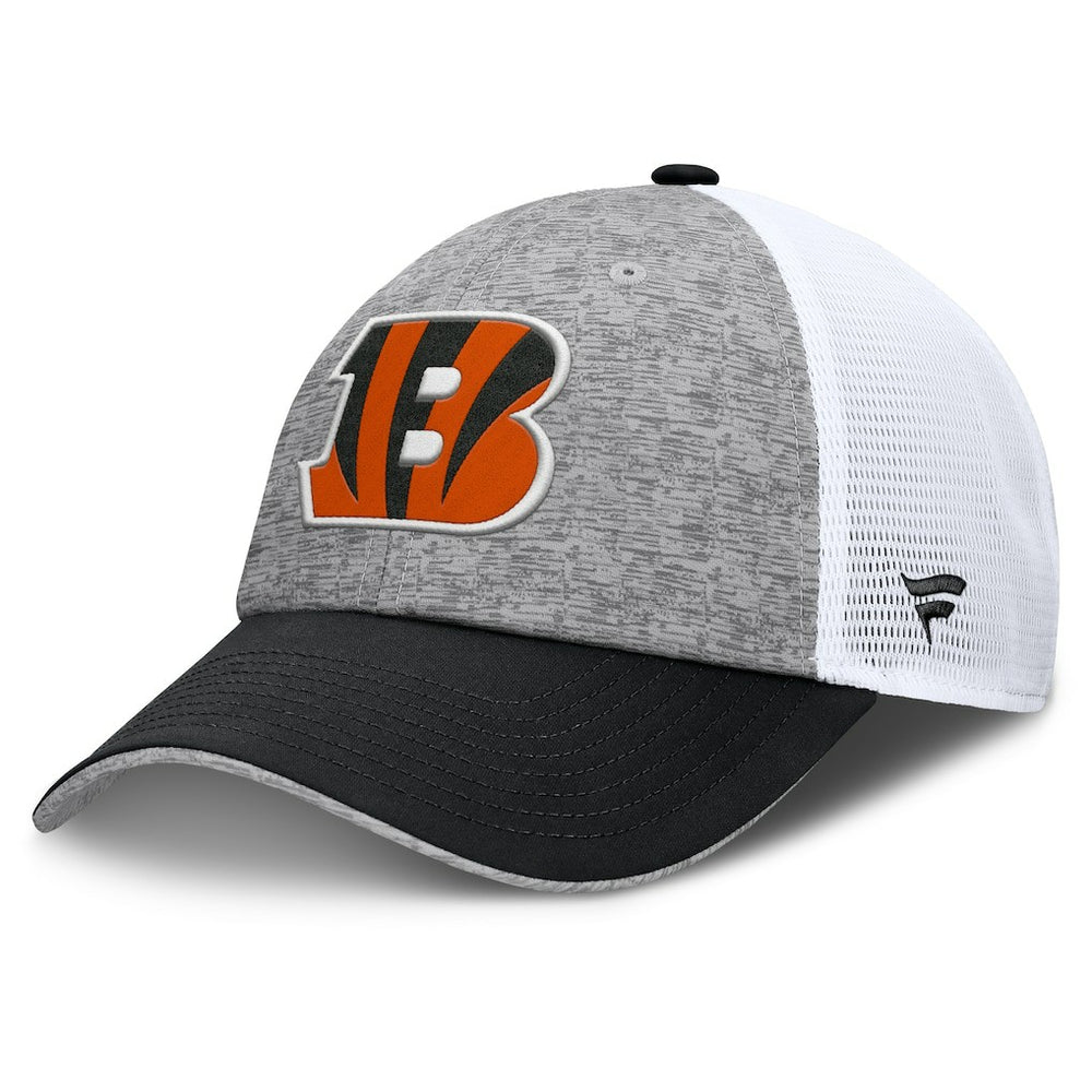 Cincinnati Bengals Option Trucker Adjustable Hat - Gray/Black sale