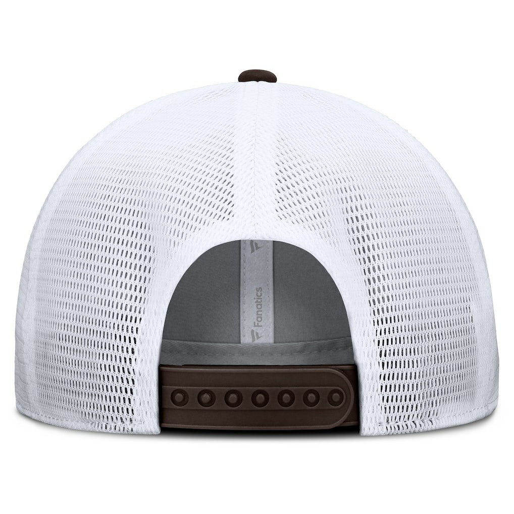 Cleveland Browns Option Trucker Adjustable Hat - Gray/Brown cheap