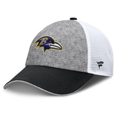 Baltimore Ravens Option Trucker Adjustable Hat - Gray/Black outlet