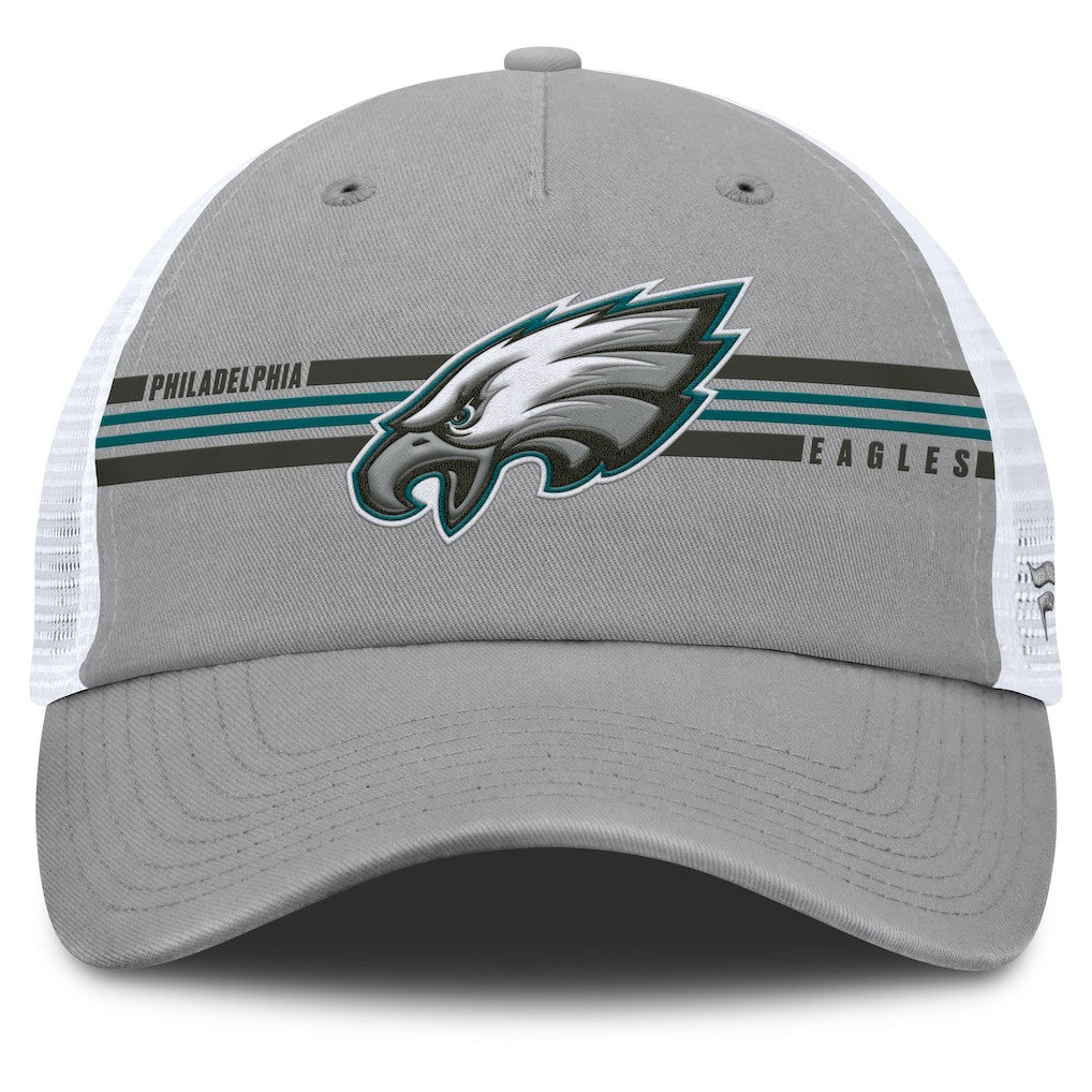 Philadelphia Eagles Singleback Trucker Adjustable Hat - Gray on sale