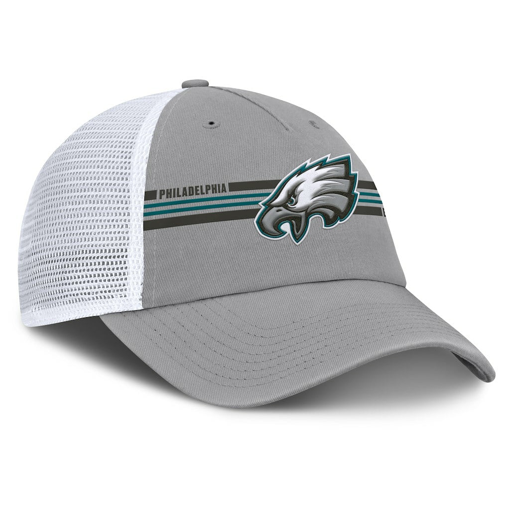 Philadelphia Eagles Singleback Trucker Adjustable Hat - Gray on sale