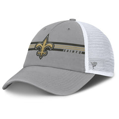 New Orleans Saints Singleback Trucker Adjustable Hat - Gray for sale