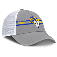 Los Angeles Rams Singleback Trucker Adjustable Hat - Gray for sale