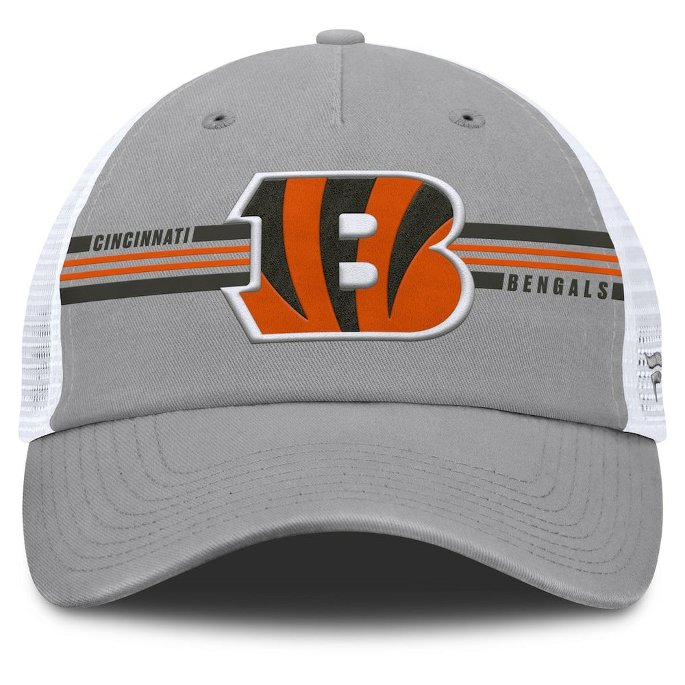 Cincinnati Bengals Singleback Trucker Adjustable Hat - Gray sale