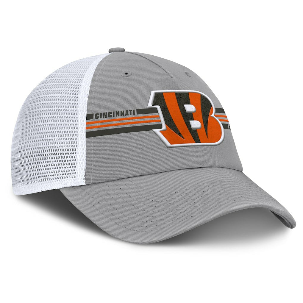 Cincinnati Bengals Singleback Trucker Adjustable Hat - Gray sale