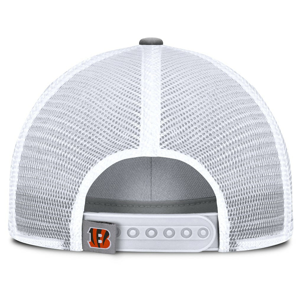 Cincinnati Bengals Singleback Trucker Adjustable Hat - Gray sale