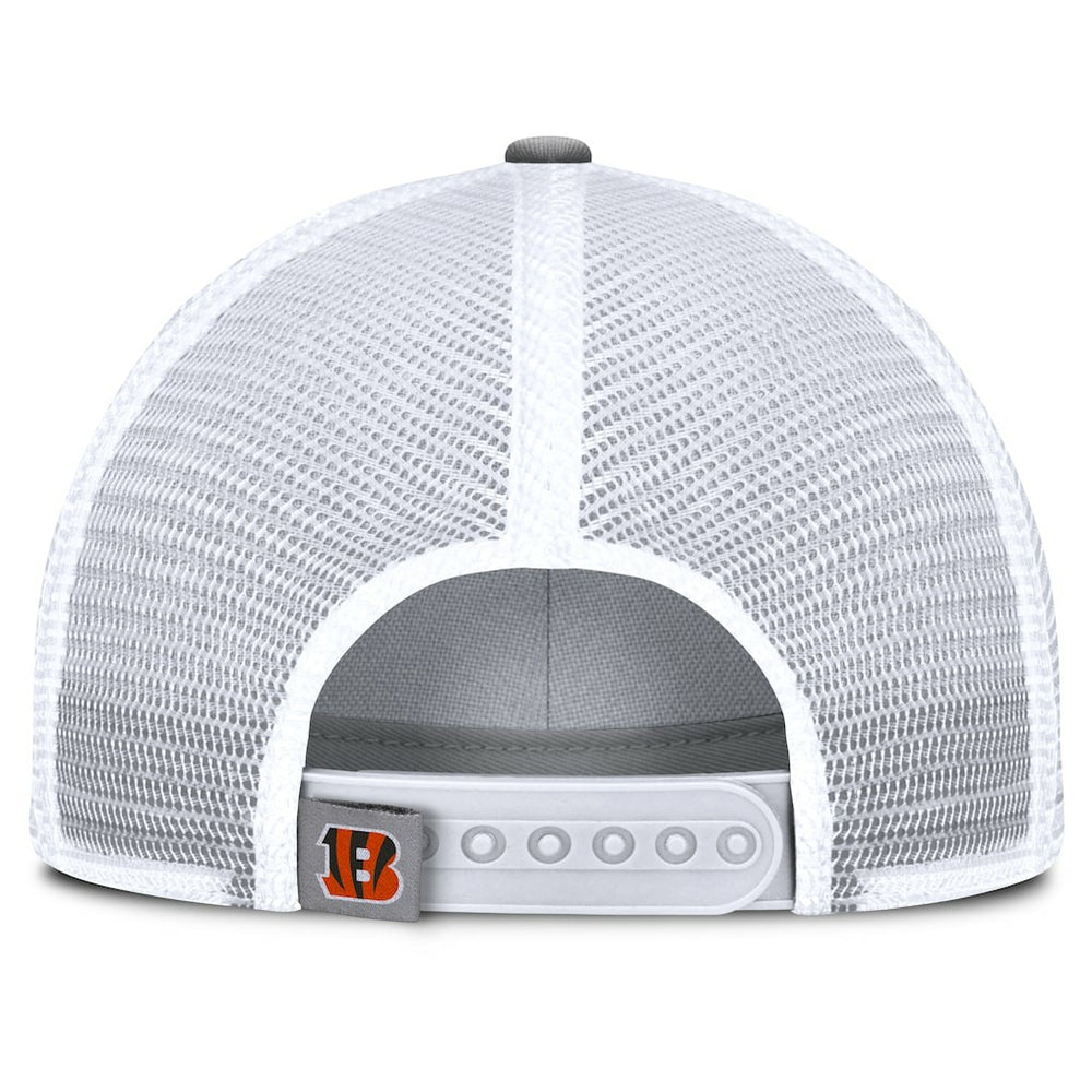 Cincinnati Bengals Singleback Trucker Adjustable Hat - Gray sale