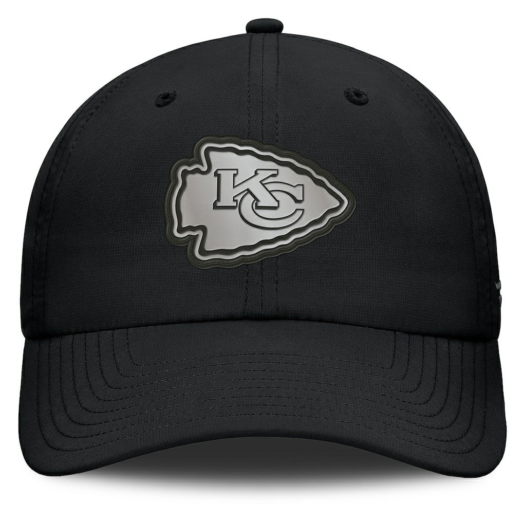 Kansas City Chiefs Belated Ripstop Adjustable Hat - Black discount