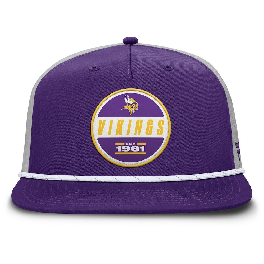 Minnesota Vikings Edge Rush Trucker Adjustable Hat - Purple/Gray discount