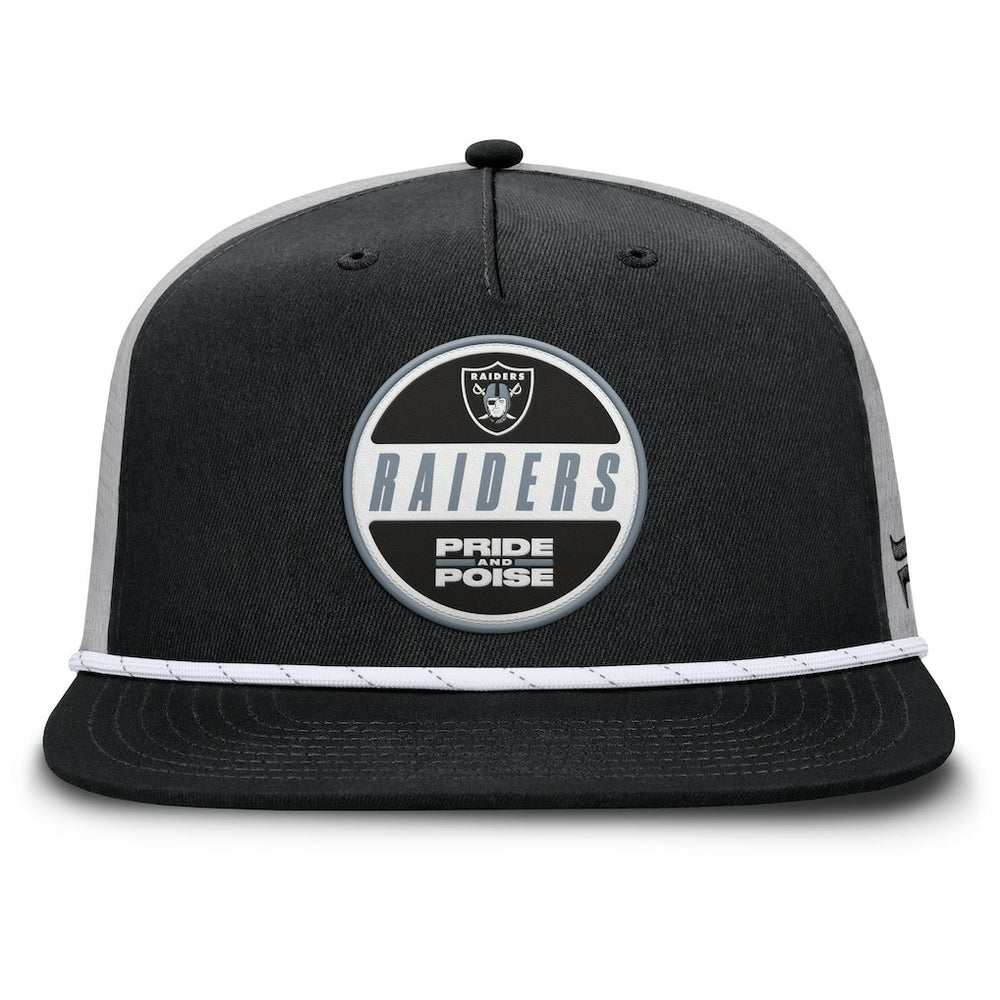 Las Vegas Raiders Edge Rush Trucker Adjustable Hat - Black/Gray cheap