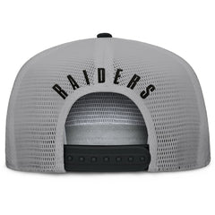 Las Vegas Raiders Edge Rush Trucker Adjustable Hat - Black/Gray cheap