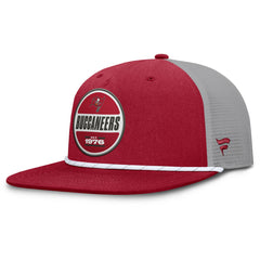 Tampa Bay Buccaneers Edge Rush Trucker Adjustable Hat - Red/Gray discount