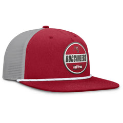 Tampa Bay Buccaneers Edge Rush Trucker Adjustable Hat - Red/Gray discount