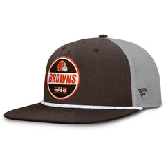 Cleveland Browns Edge Rush Trucker Adjustable Hat - Brown/Gray cheap