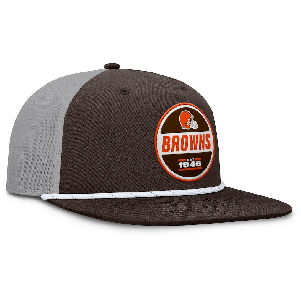 Cleveland Browns Edge Rush Trucker Adjustable Hat - Brown/Gray cheap