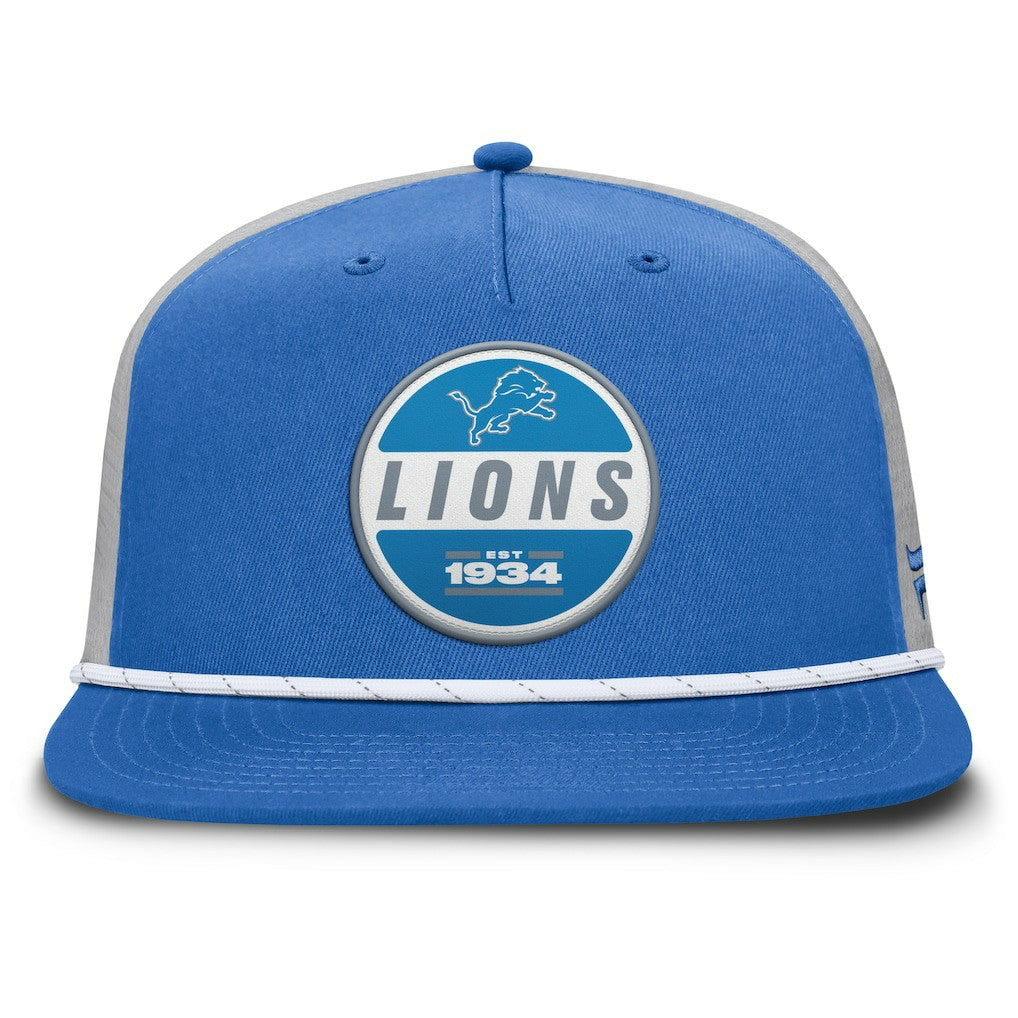 Detroit Lions Edge Rush Trucker Adjustable Hat - Blue/Gray discount