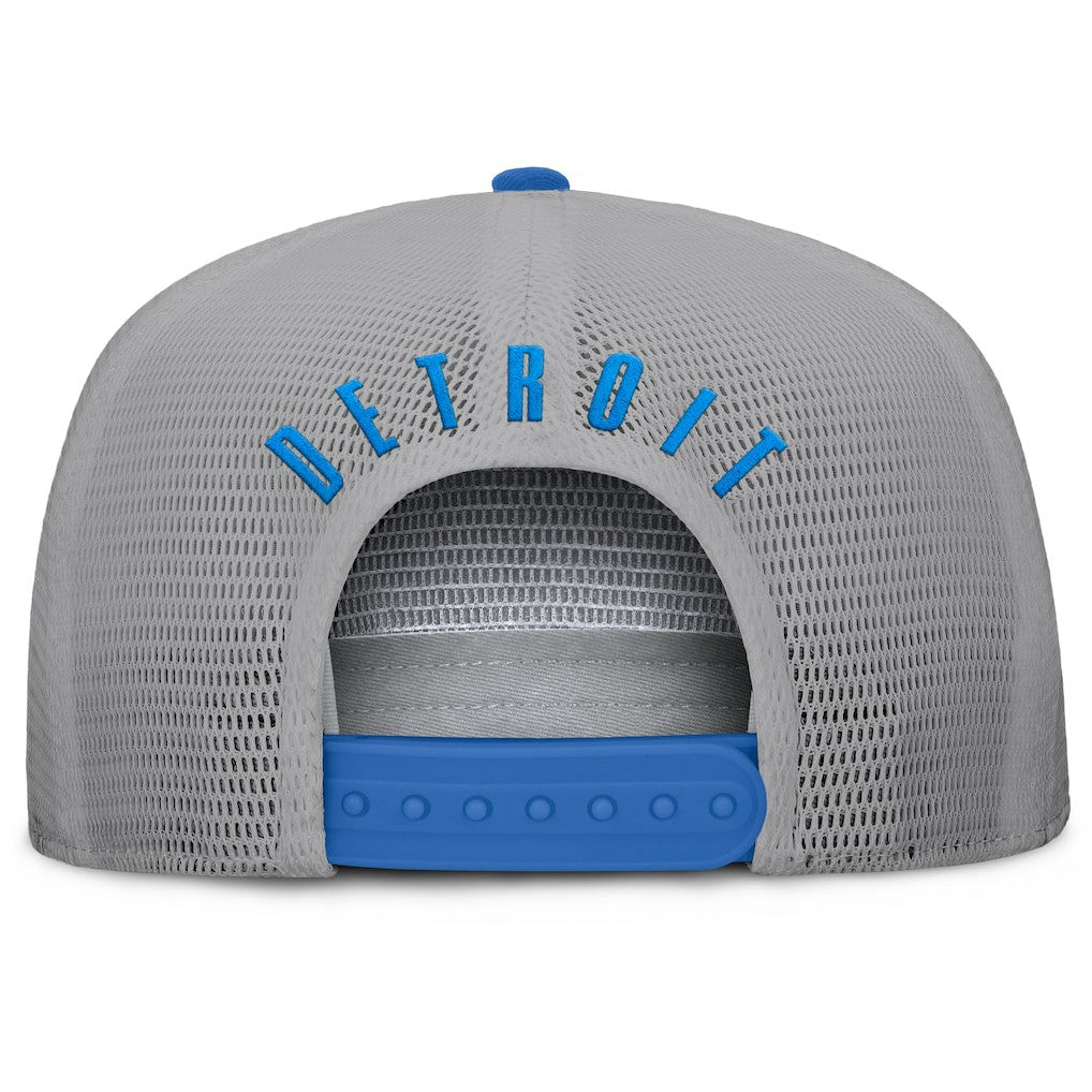 Detroit Lions Edge Rush Trucker Adjustable Hat - Blue/Gray discount