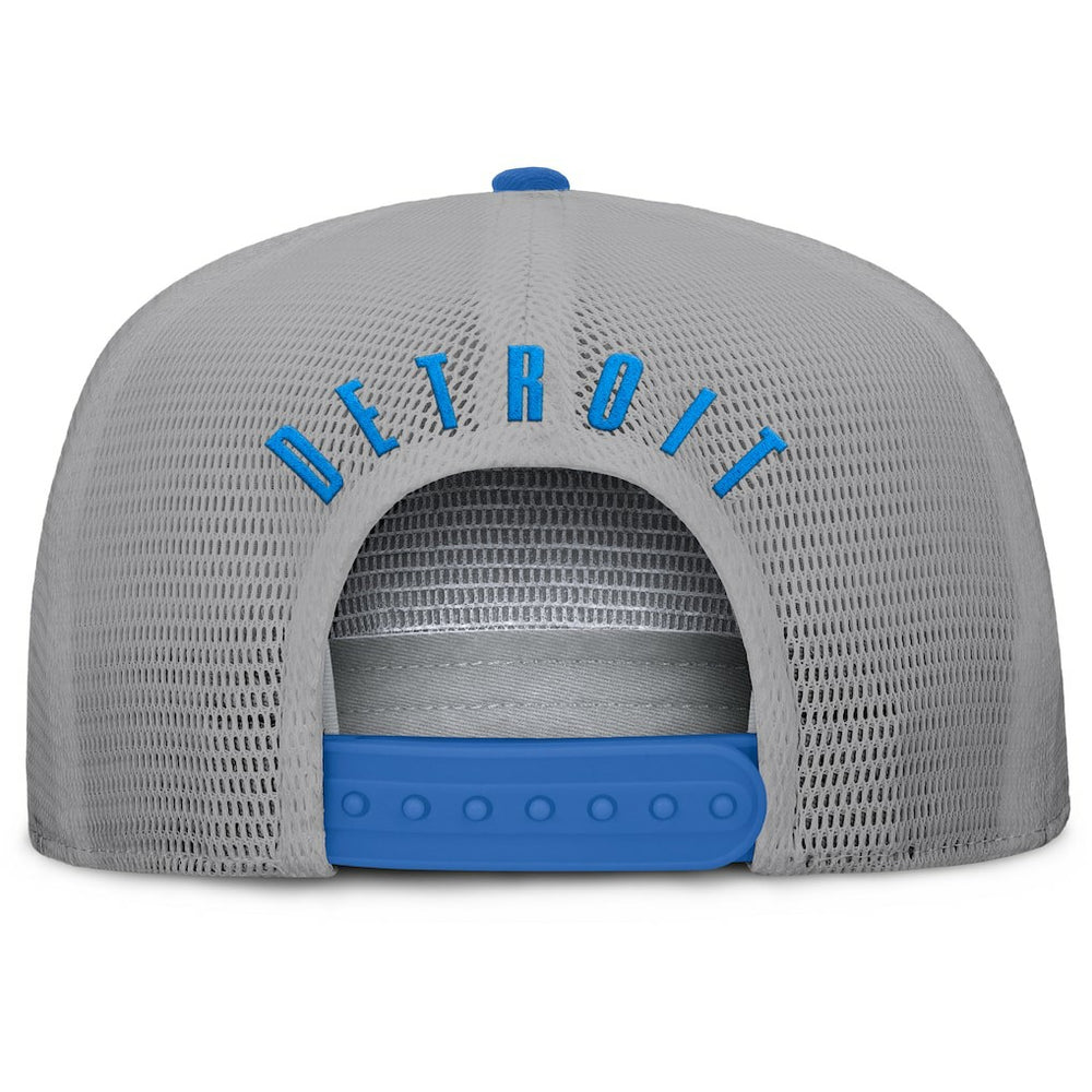 Detroit Lions Edge Rush Trucker Adjustable Hat - Blue/Gray discount