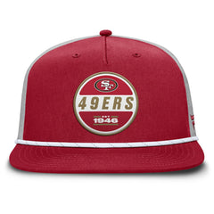 San Francisco 49ers Edge Rush Trucker Adjustable Hat - Scarlet/Gray for sale