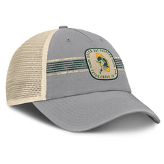 Green Bay Packers Heritage Bootleg Trucker Adjustable Hat - Gray discount