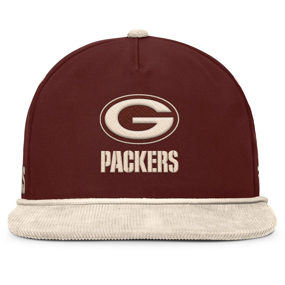 Green Bay Packers NFL Reminisce Golfer Adjustable Hat - Brown on sale