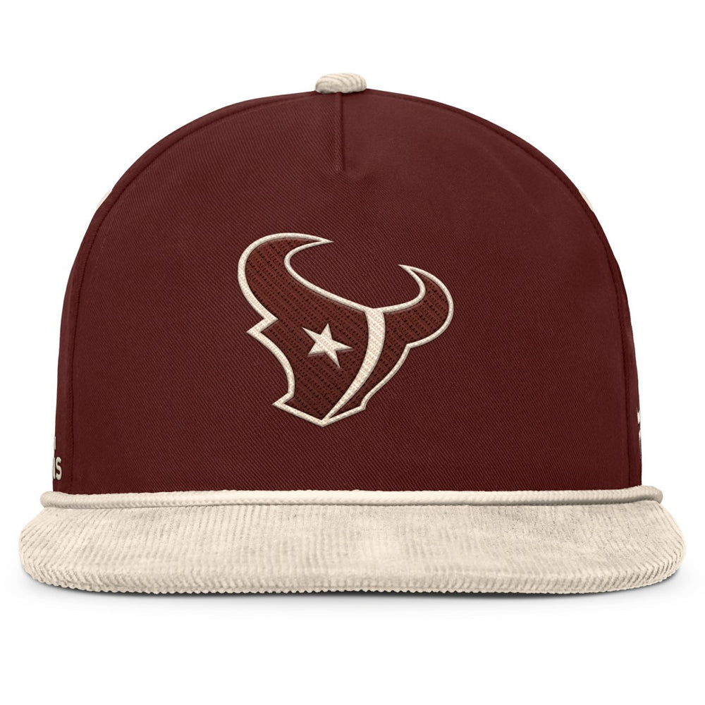 Houston Texans NFL Reminisce Golfer Adjustable Hat - Brown discount
